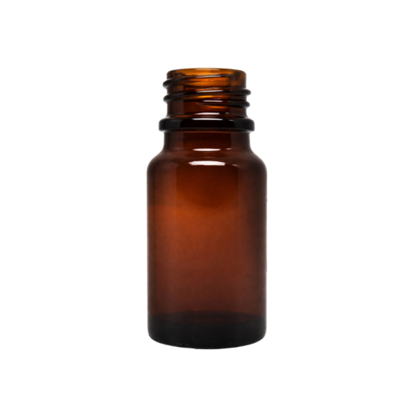 Envase Dropper 10 ml bajo- Ámbar
